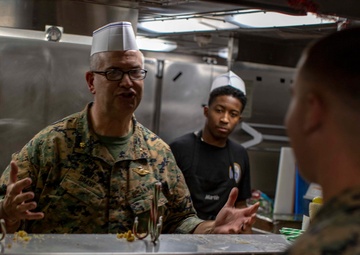 Christmas Dinner aboard the USS Arlington