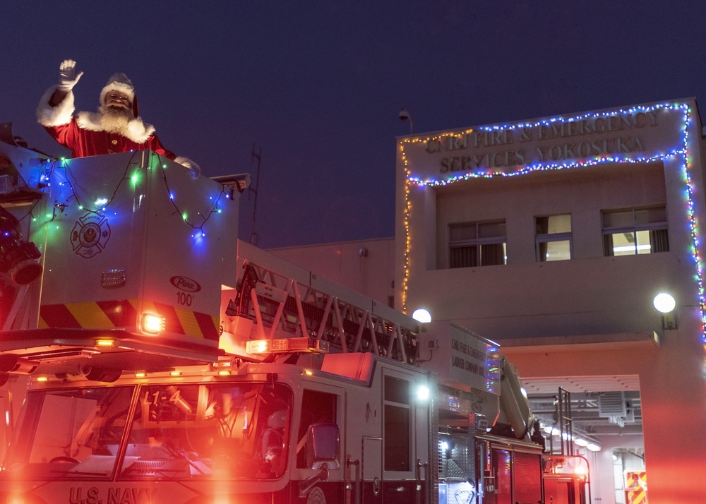 Holiday Fire Truck Parade