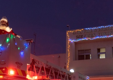 Holiday Fire Truck Parade