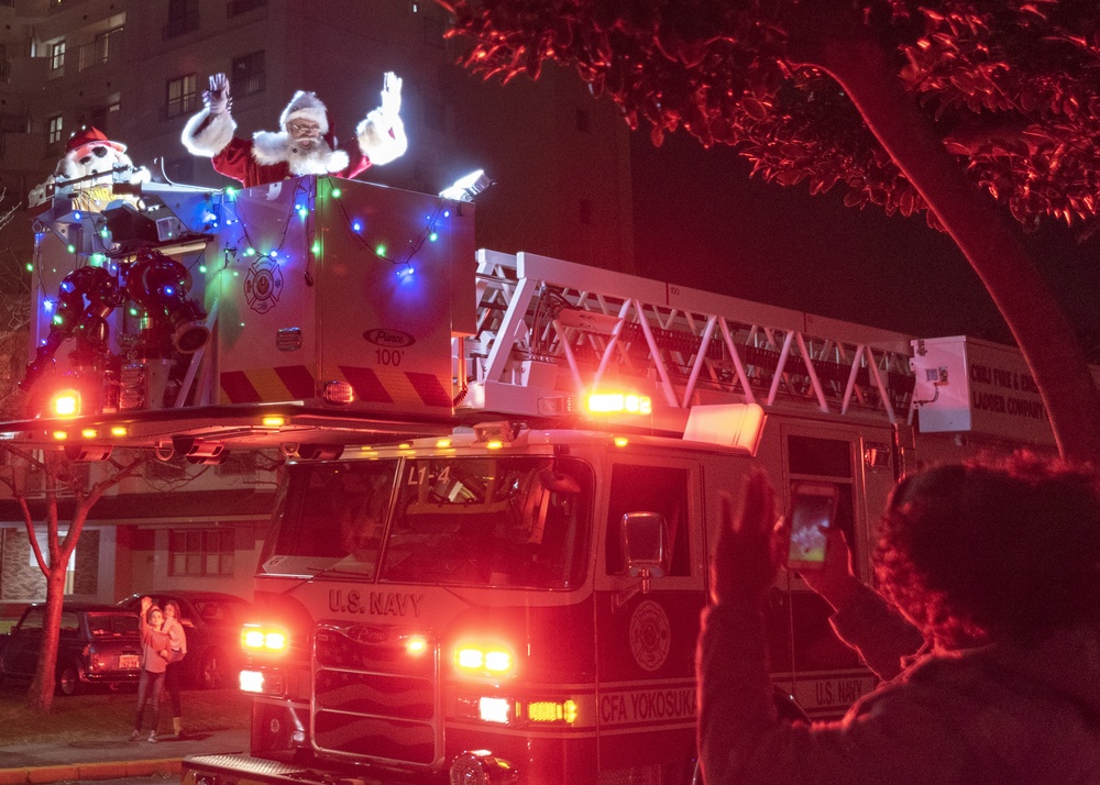 Holiday Fire Truck Parade