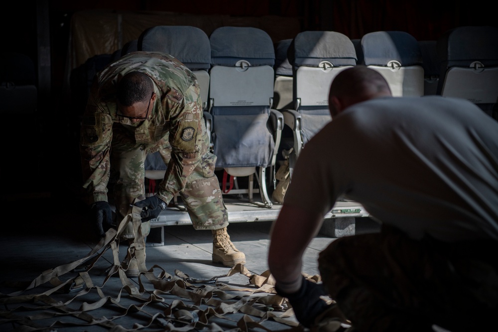 386th EFSS coodinates forward support supplies
