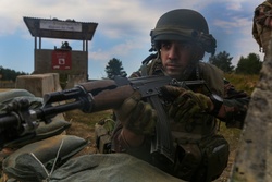 Georgian Mission Rehearsal Exercise [Image 21 of 39]