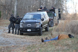 Local, military law enforcement share tactics through training