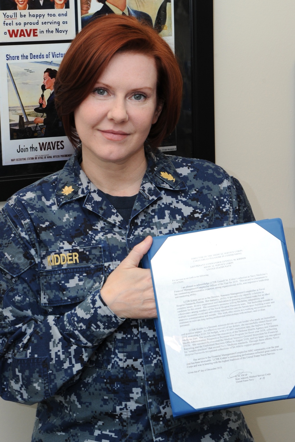 Navy Medicine Comptroller of the Year Always Ready for a Challenge