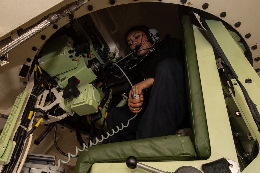 MK-46 30mm Gun Shoot Aboard USS Somerset