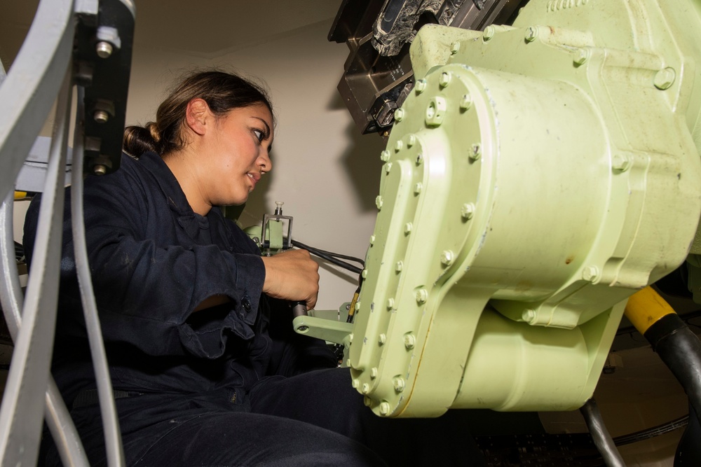 MK-46 30mm Gun Shoot Aboard USS Somerset