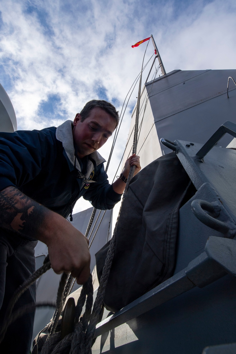 USS Somerset Replenishment-at-Sea