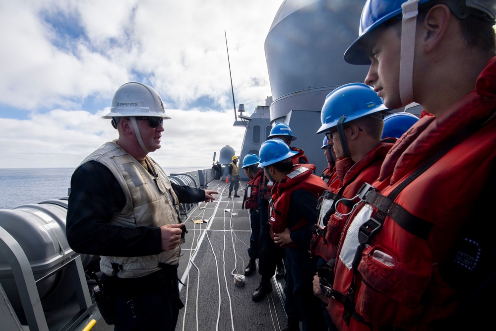USS Somerset Replenishment-at-Sea