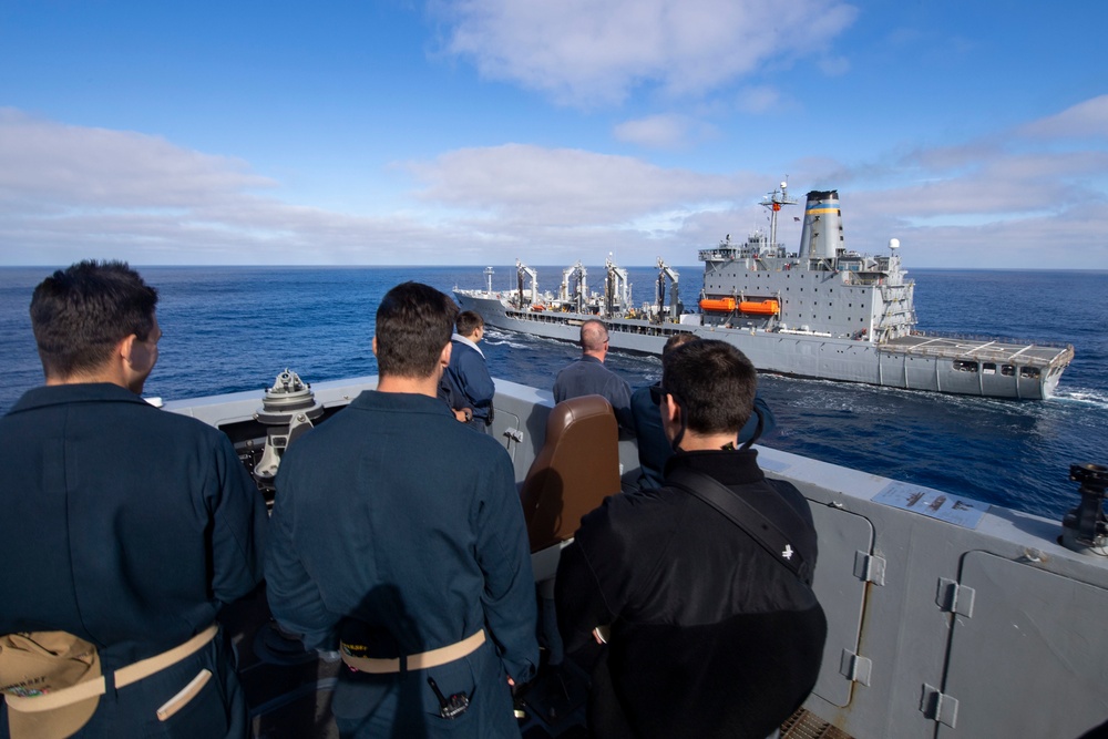 USS Somerset Replenishment-at-Sea