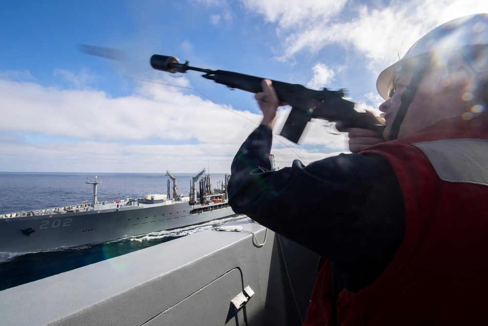 USS Somerset Replenishment-at-Sea