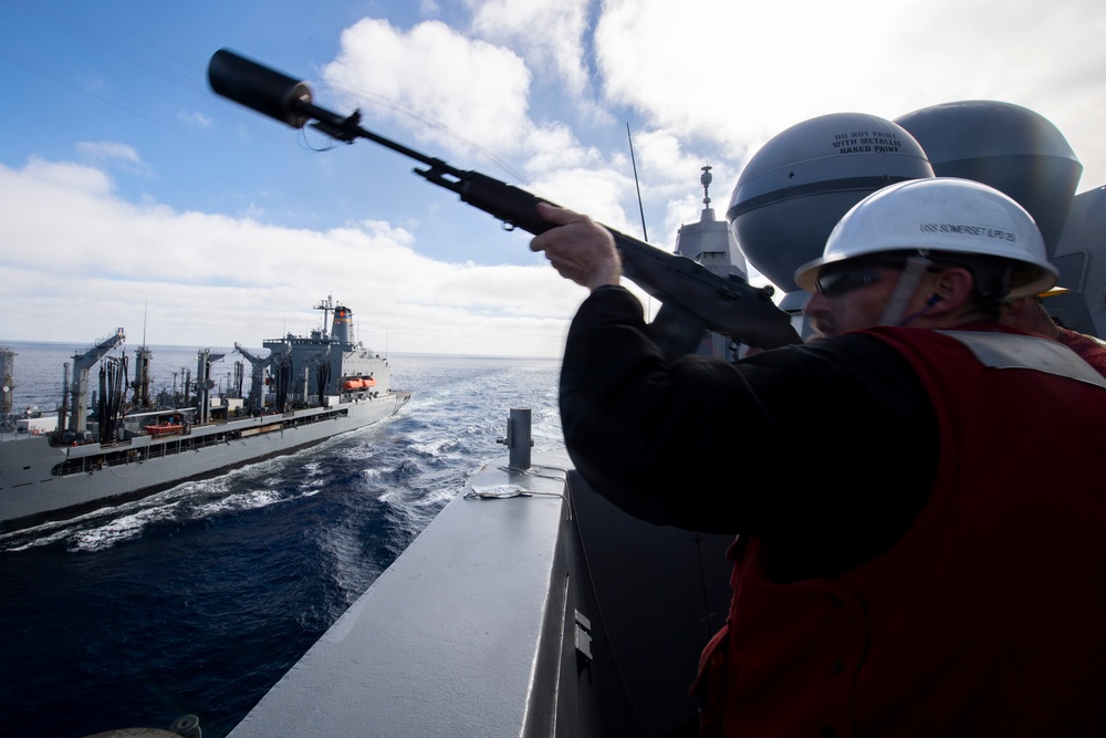 USS Somerset Replenishment-at-Sea