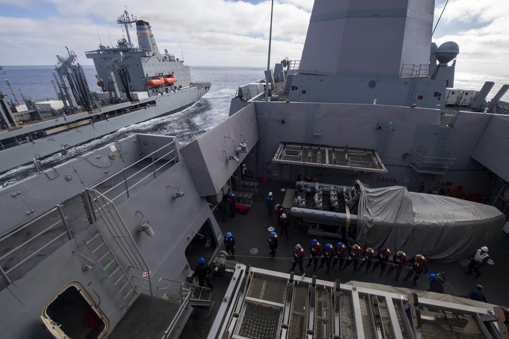 USS Somerset Replenishment-at-Sea
