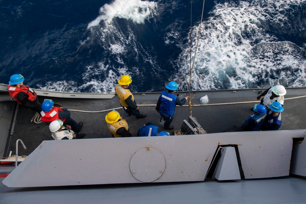 USS Somerset Replenishment-at-Sea