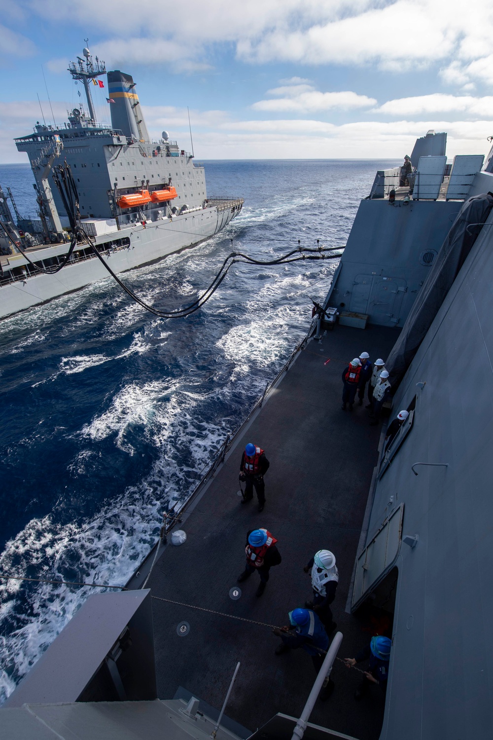 USS Somerset Replenishment-at-Sea