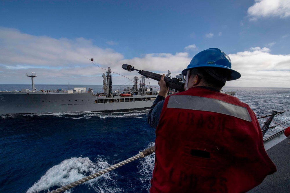 USS Somerset Replenishment-at-Sea