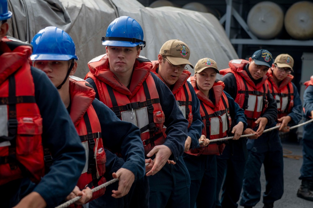 USS Somerset Replenishment-at-Sea