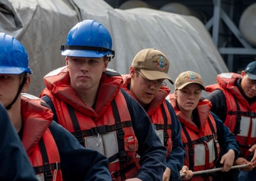 USS Somerset Replenishment-at-Sea
