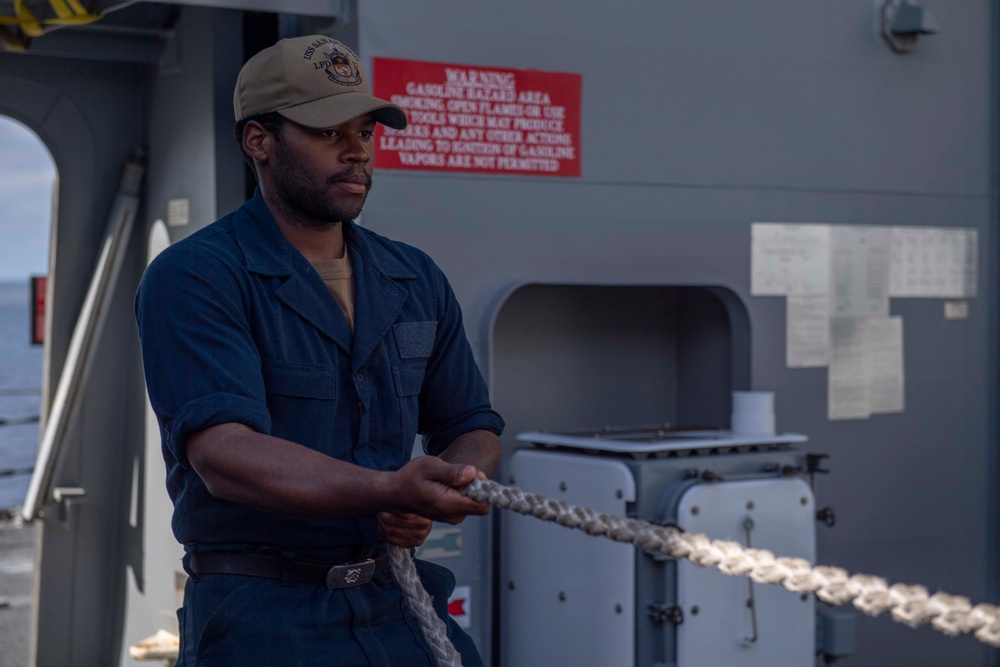 USS Somerset Replenishment-at-Sea