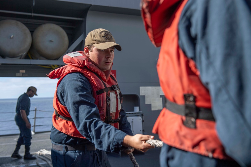 USS Somerset Replenishment-at-Sea