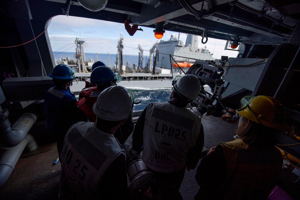USS Somerset Replenishment-at-Sea