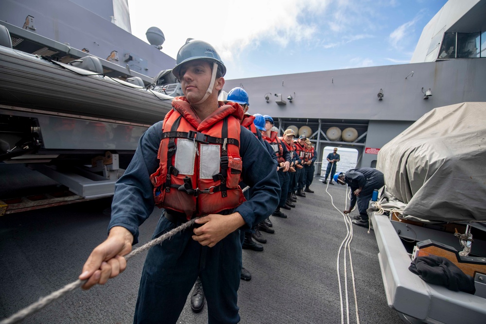 USS Somerset Replenishment-at-Sea