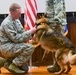 Military working dogs retire from the service
