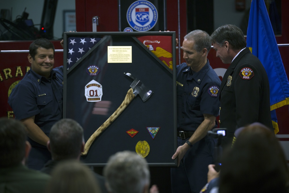 Turning the page: MCAS Miramar Fire Chief retires