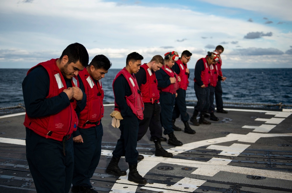 Vella Gulf Flight Deck