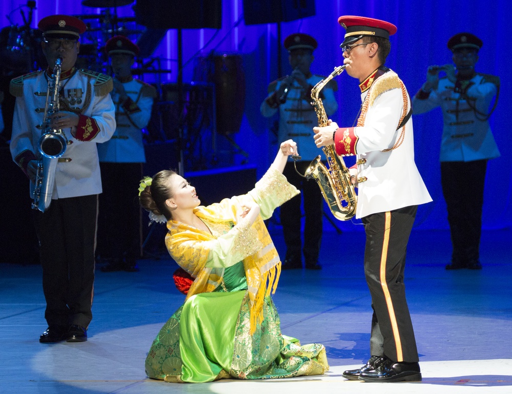 Live at Budokan: U.S. Army Japan Band wows crowd at Japan Self-Defense Forces Marching Festival