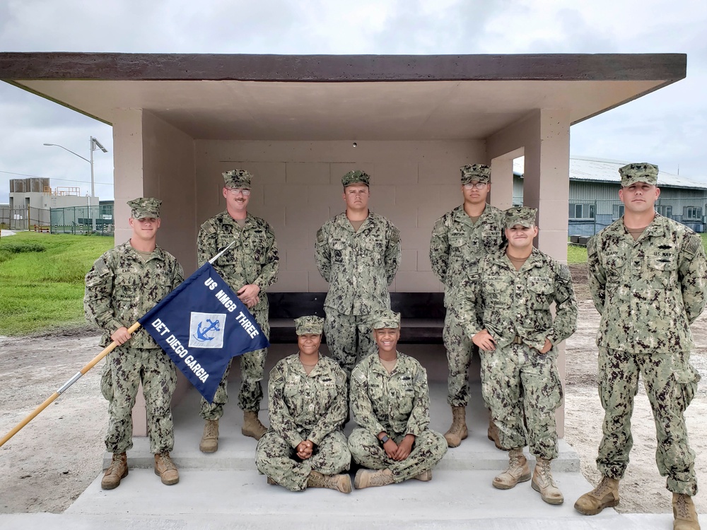 NMCB-3 Seabees Complete Bus Stop Project