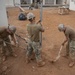 U.S. Navy Seabees near completion of Ali Oune Medial Clinic