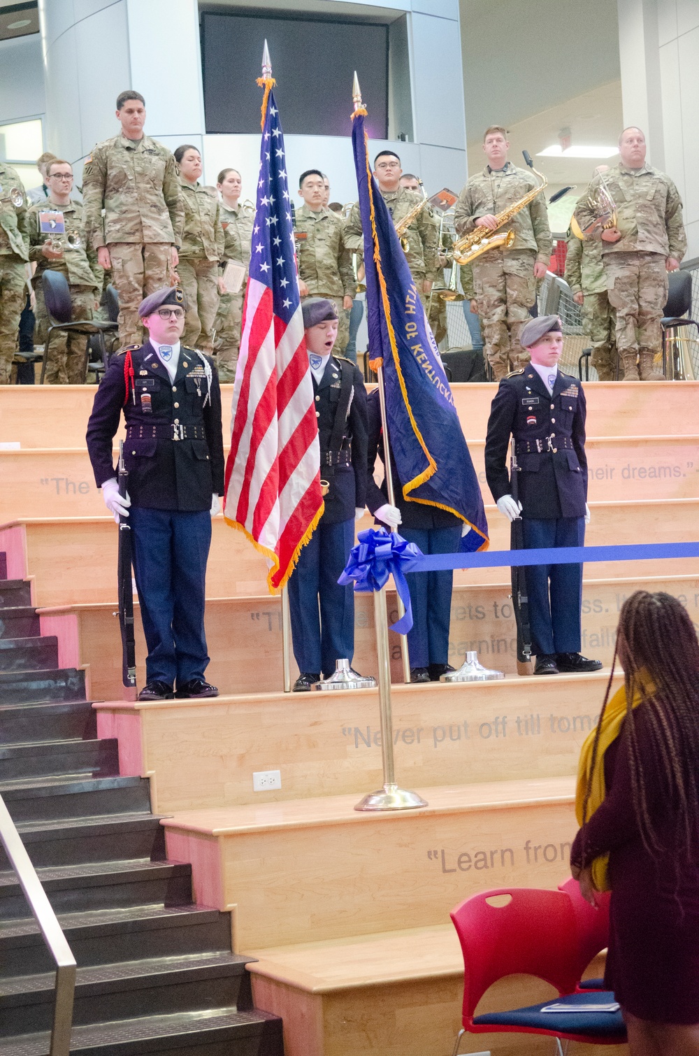 Officials celebrate new Fort Campbell High School