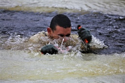 Students take plunge for cold-water immersion training at Fort McCoy