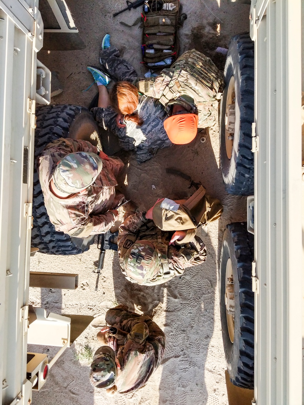 Medics Conduct Re-certification Training Lanes