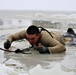 Cold-water immersion training by CWOC students at Fort McCoy