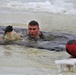 Cold-water immersion training by CWOC students at Fort McCoy