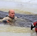 Cold-water immersion training by CWOC students at Fort McCoy