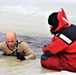 Cold-water immersion training by CWOC students at Fort McCoy