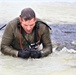 Cold-water immersion training by CWOC students at Fort McCoy