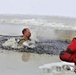 Cold-water immersion training by CWOC students at Fort McCoy