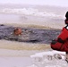 Cold-water immersion training by CWOC students at Fort McCoy