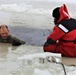 Cold-water immersion training by CWOC students at Fort McCoy