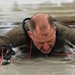 Cold-water immersion training by CWOC students at Fort McCoy