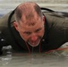 Cold-water immersion training by CWOC students at Fort McCoy