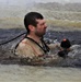 Cold-water immersion training by CWOC students at Fort McCoy