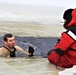 Cold-water immersion training by CWOC students at Fort McCoy