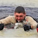 Cold-water immersion training by CWOC students at Fort McCoy