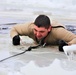 Cold-water immersion training by CWOC students at Fort McCoy