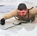 Cold-water immersion training by CWOC students at Fort McCoy