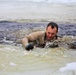 Cold-water immersion training by CWOC students at Fort McCoy